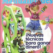 an old version magazine in Spainish in Polymer art