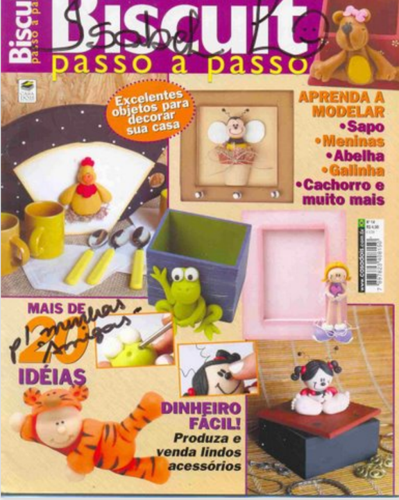 clay miniature old version magazine in spainish