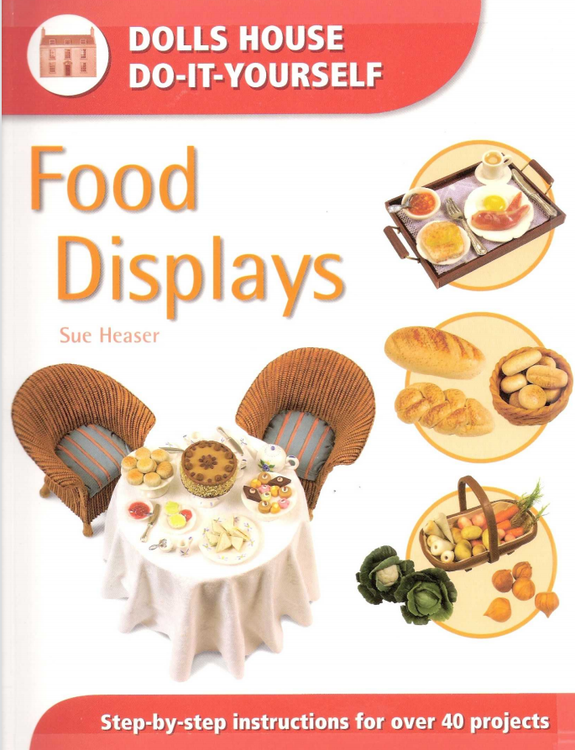 Food displays: polymer clay pastry