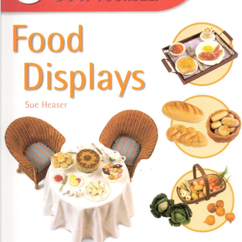 Food displays: polymer clay pastry