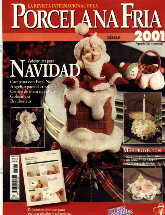 the miniatures of Christmas father and wedding items by polymer clay