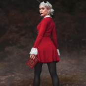 Red Dress Sabrina (30 photos)