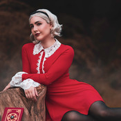 Red Dress Sabrina (30 photos)