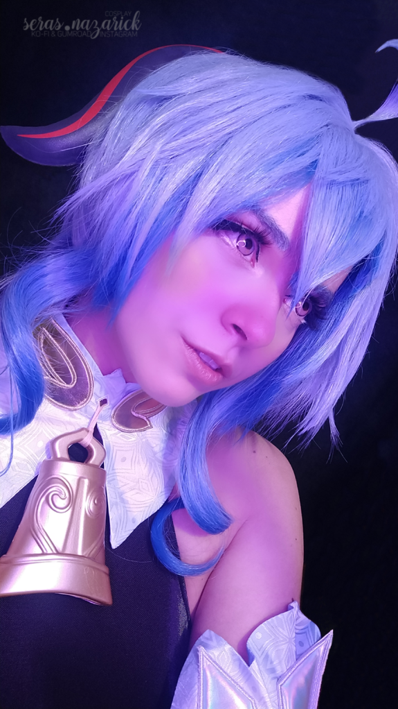 Ganyu cosplay selfie pack - SerasNazarick. 15 selfie photos of my Ganyu