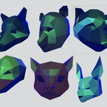 10 papercraft animal masks