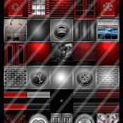 collection rs red silver 30 textures new pack for imvu 