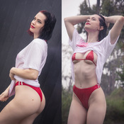 Rain Wet TShirt (27 photos)