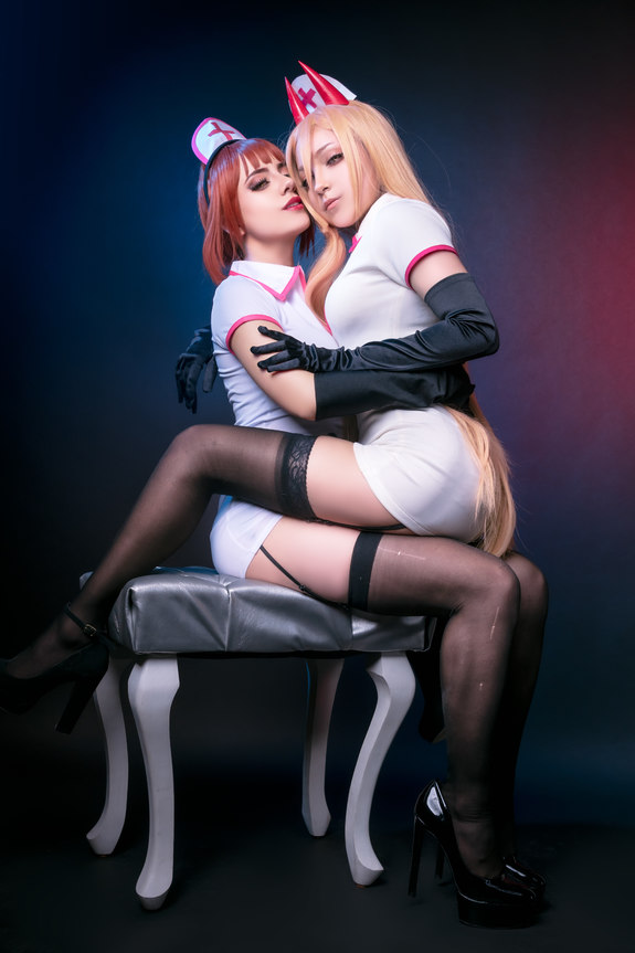 Makima & Power Nurses