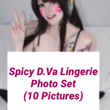 Spicy D.Va Lingerie Photo Set  (10 Pictures)