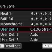 C-LOG Straight