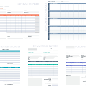 Sales Pro Business Forms Excel Sheets | Budgets and Inventory Sheets |Download