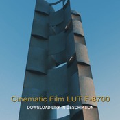 Cinematic Film LUT F-8700
