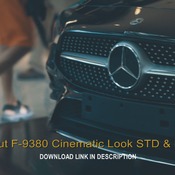 Lut F-9380 Cinematic Look STD & LOG