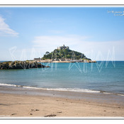 9_St Michaels Mount_1 on a place mat template.