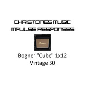 Bogner "Cube" 1x12 with Vintage 30 Impulse Responses for Two Notes Gear (tur-format)