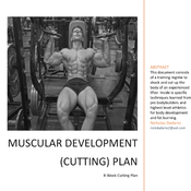 8-Week Cutting Plan