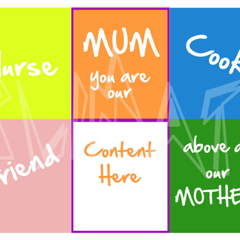 Mothers Day Mug Template 8