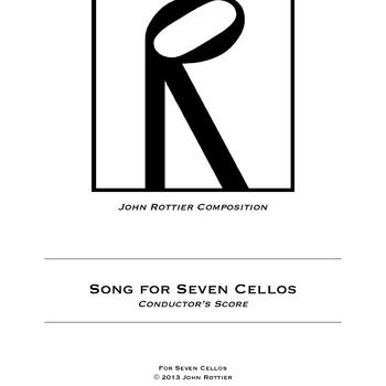 Song for Seven Cellos - Conductor's Score