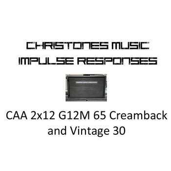 Custom Audio Amplifiers 2x12 with G12M65 Creamback and Vintage 30 Impulse Responses for Two Notes Gear (tur and wave files)