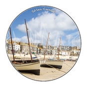14 St Ives Harbour Beach Round Coaster.