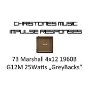 1973 Marshall 4x12 1960B with G12M 25 "GreyBacks" Impulse Responses for Two Notes Gear (tur and wave files)
