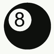 8 Ball pillow and throw