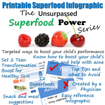 Set 2 The Teenager Transformation Boost - The Unsurpassed SuperFood Power Series
