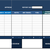 Expense Report Template
