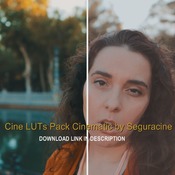 Cine LUTs Pack Cinematic by Seguracine