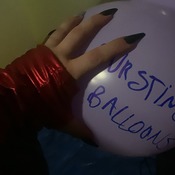 MASSACRE BALLOONS WITH NAME