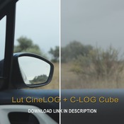 LutCineLOG + C-LOG Cube