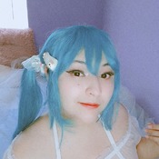 Selfis Miku  pijama