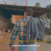 LUT CINEMATIC MOUNTAIN WEST 1 and 2