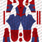 Spider-M Steve Ditko Realistic Cosplay Pattern