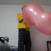 Cattex doll balloon mouth blow no pop