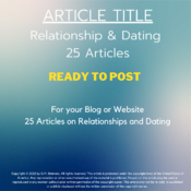 25 Articles | Relationships and Dating