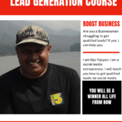 Lead Generation Course By Gijo Vijayan