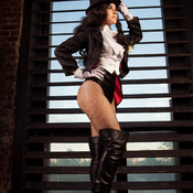 Zatanna from DC comics sexy cosplay print