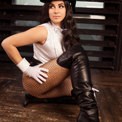 Zatanna from DC comics sexy cosplay print