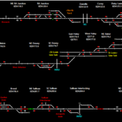 CSX SB3rd shift dispatcher desk