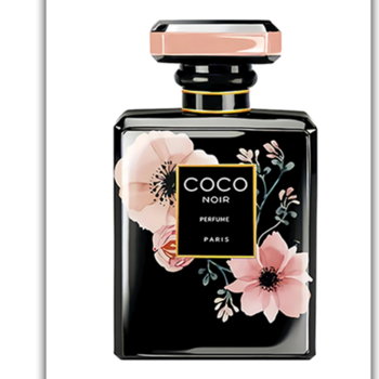 free shipping Wall Art Posters in vintage style home wall decoration--black heart bottle