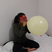 Balloons ride and pop!!