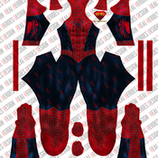 Spider-M Raimi 2002/2007 Hybrid Cosplay Pattern