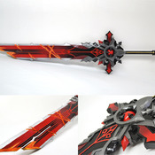 Wolf's Gravestone - Diluc Ragnvindr - Genshin Impact - Cosplay claymore sword Pattern Blueprint