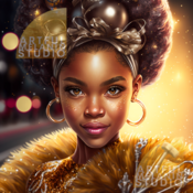 Brittney In Lights | PNG Printable File