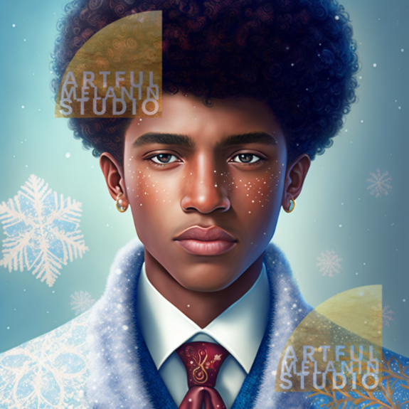 ETHAN | Cool Christmas Kids | PNG Printable File