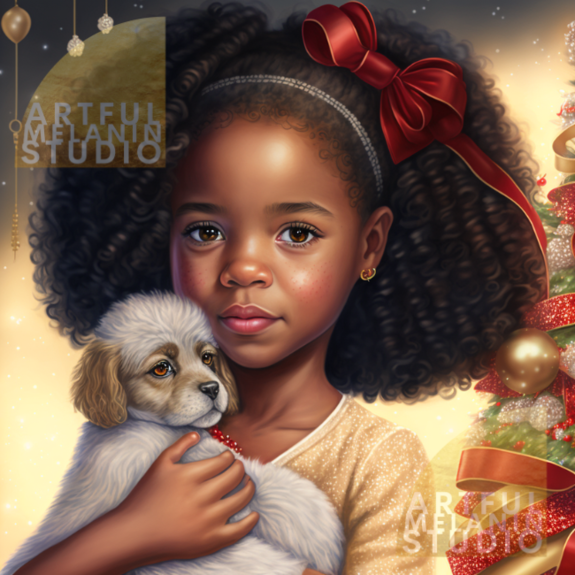 JAYDA | Cool Christmas Kids | PNG Printable File