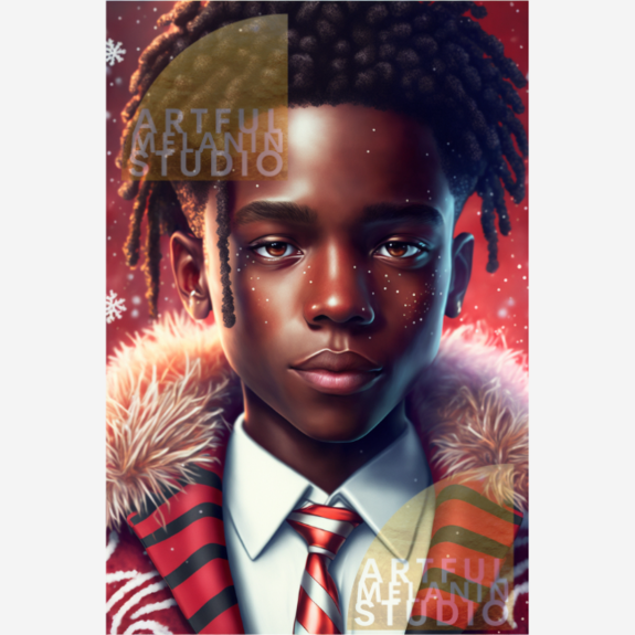 JORDAN | Cool Christmas Kids | PNG Printable File
