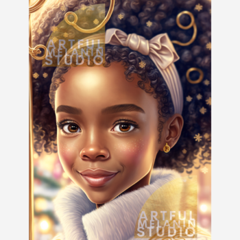 LOLA | Cool Christmas Kids | PNG Printable File