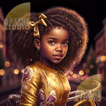 MIA | Cool Christmas Kids | PNG Printable File